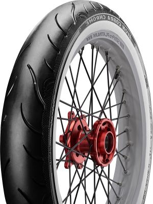 120/70R21 68V Avon AVON COBRA CHROME WHITE WALL