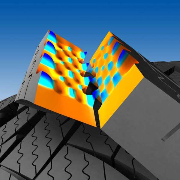 3D-Lamellen für Reifen