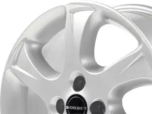 Borbet Tc Farba: Briliantovo Strieborny 6x15 4x108 Et27