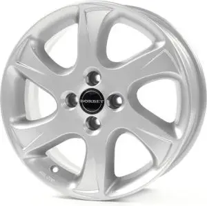 Borbet Tc Farba: Briliantovo Strieborny 6x15 4x108 Et27