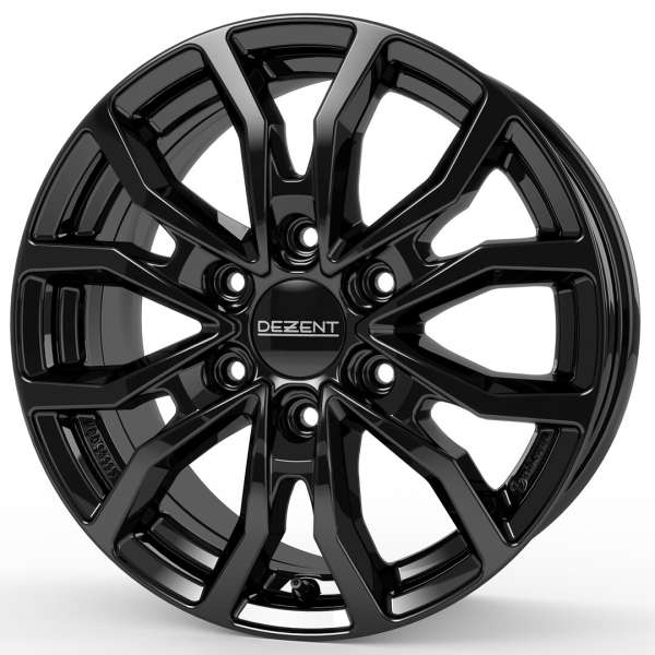 Dezent KC black 7.5x17 6x139.7 ET25