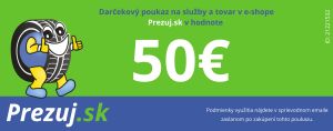 Darčekový poukaz ASTEEL v hodnote 50€